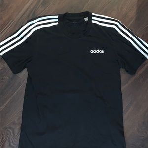 Adidas 3 stripes t-shirt
